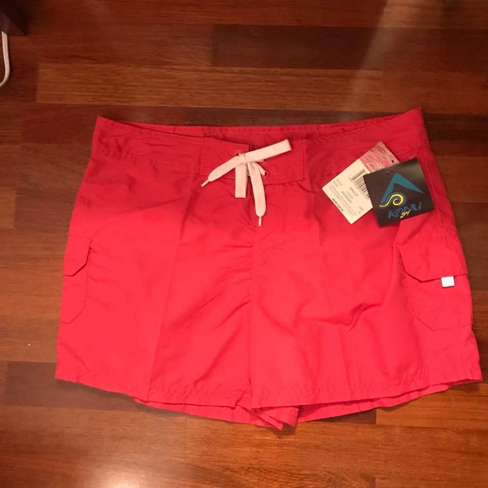 Women’s Kanu Surf Shorts, size 14, NWT